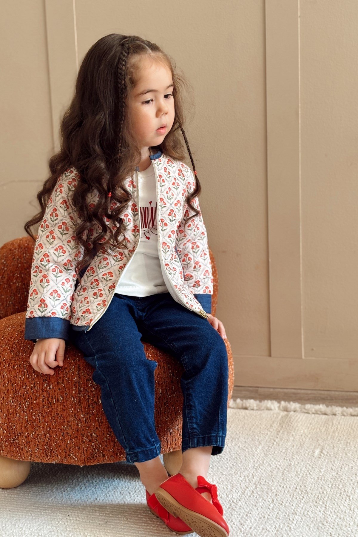 Denim Kız Çocuk Pantolon Lacivert