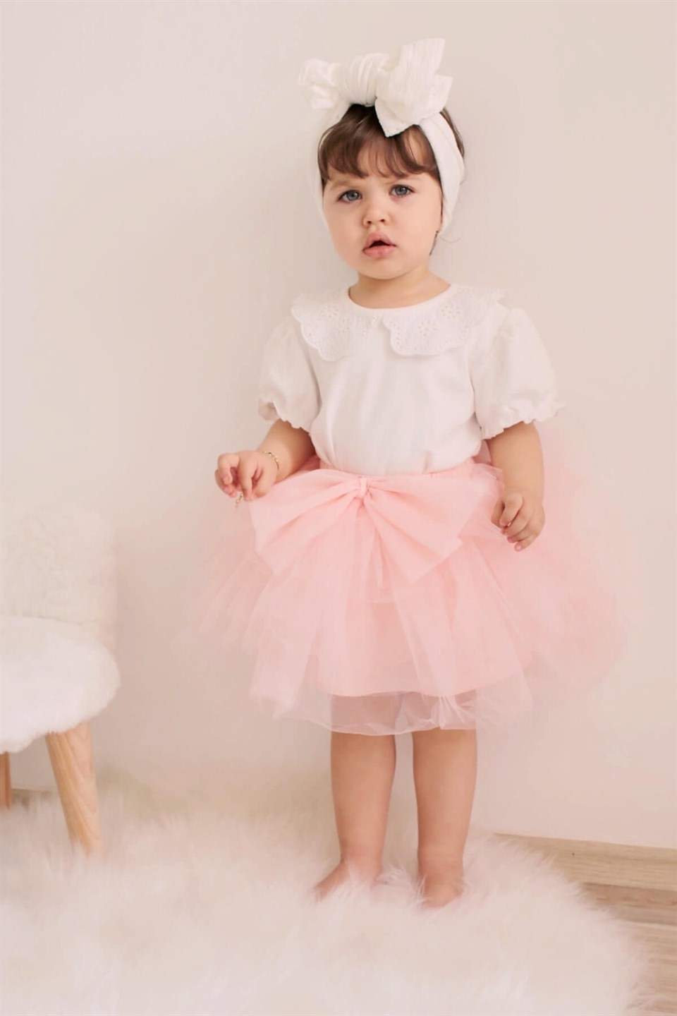 Pembe Tütü Etekli Takım