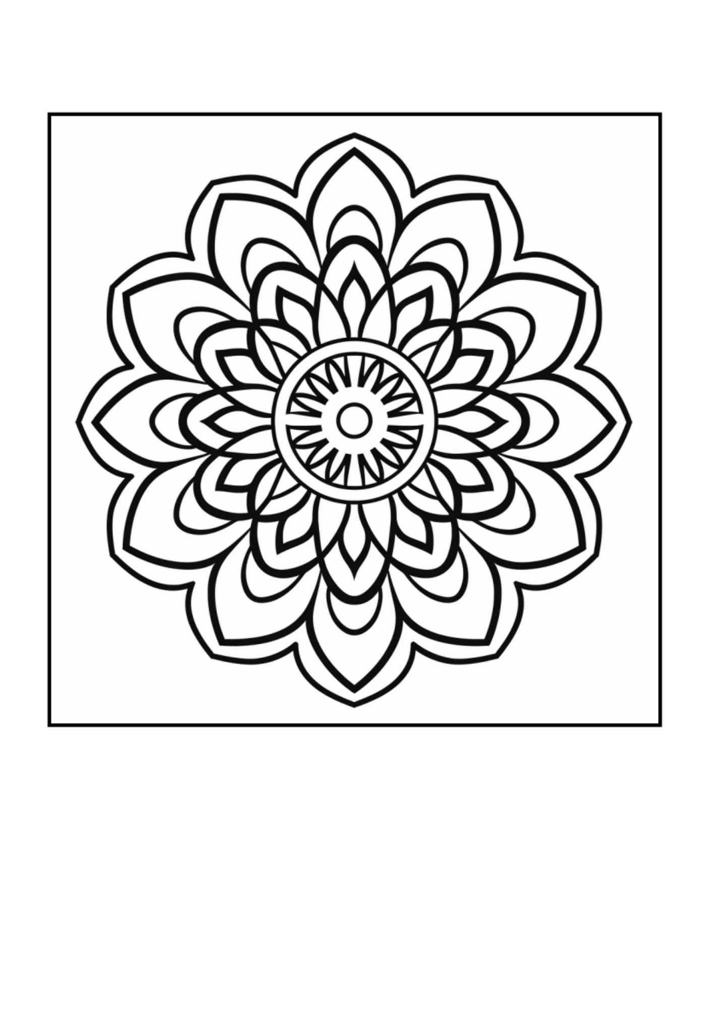 110 EN Süper Mandala Boyama Kitabı 