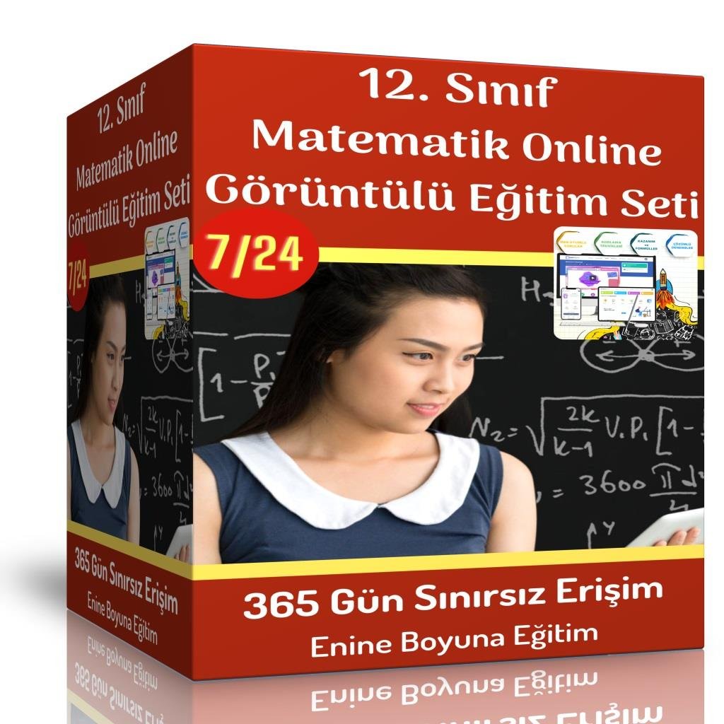 12. Sınıf Matematik Online Görüntülü Eğitim Seti