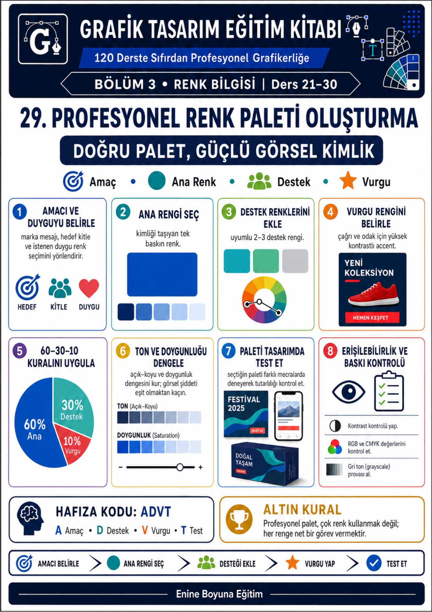 130 Derste KODLARLA GRAFİK TASARIM EĞİTİM KİTABI
