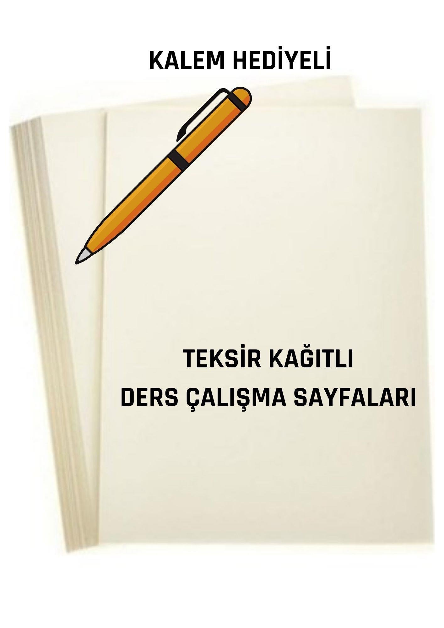 2023-2024 AYT Planlı Ders Çalışma Defteri (200 Sayfa)