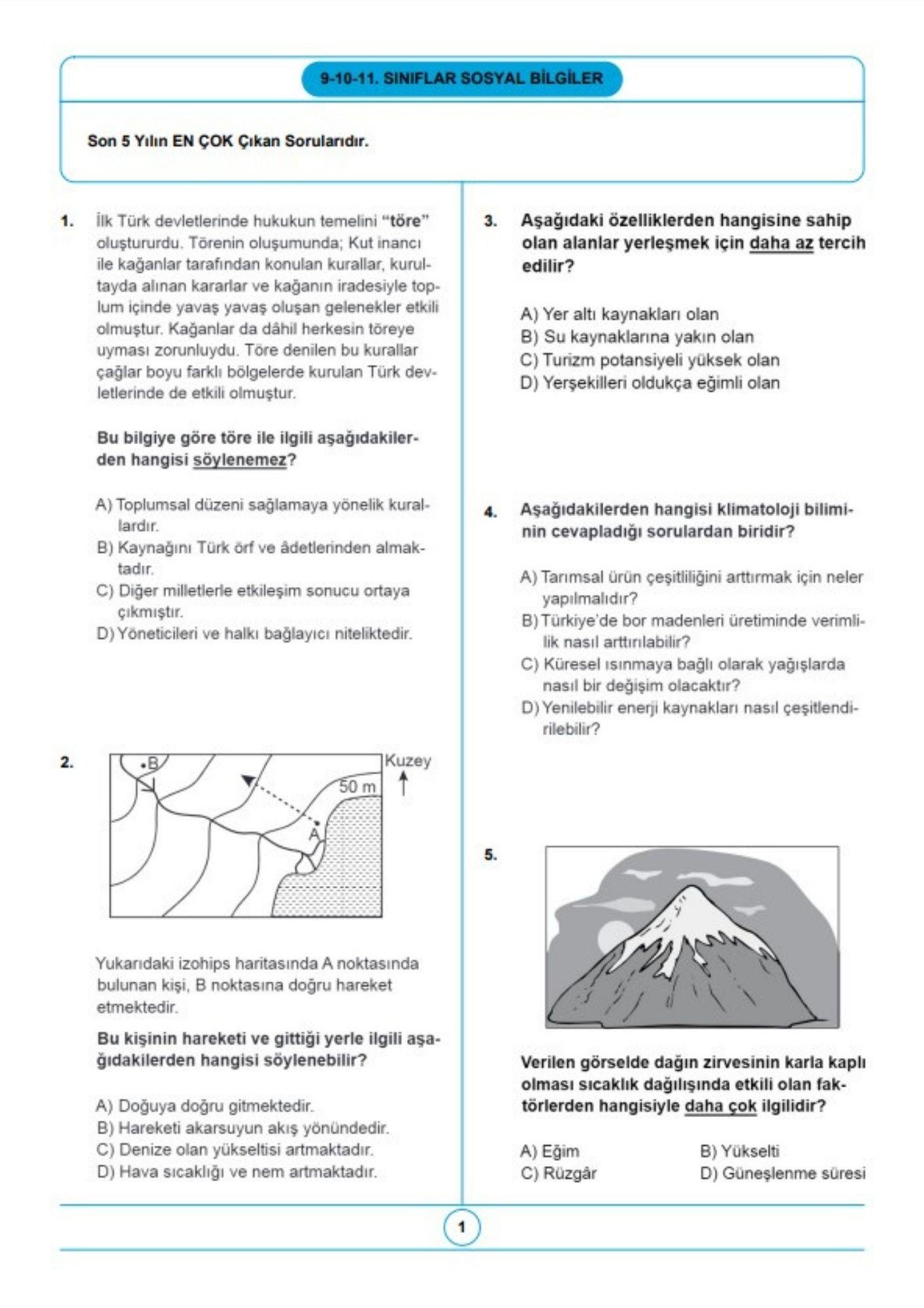 2024 9,10,11. Sınıf Bursluluk Sınav Seti (5 Fasikül Kitap)