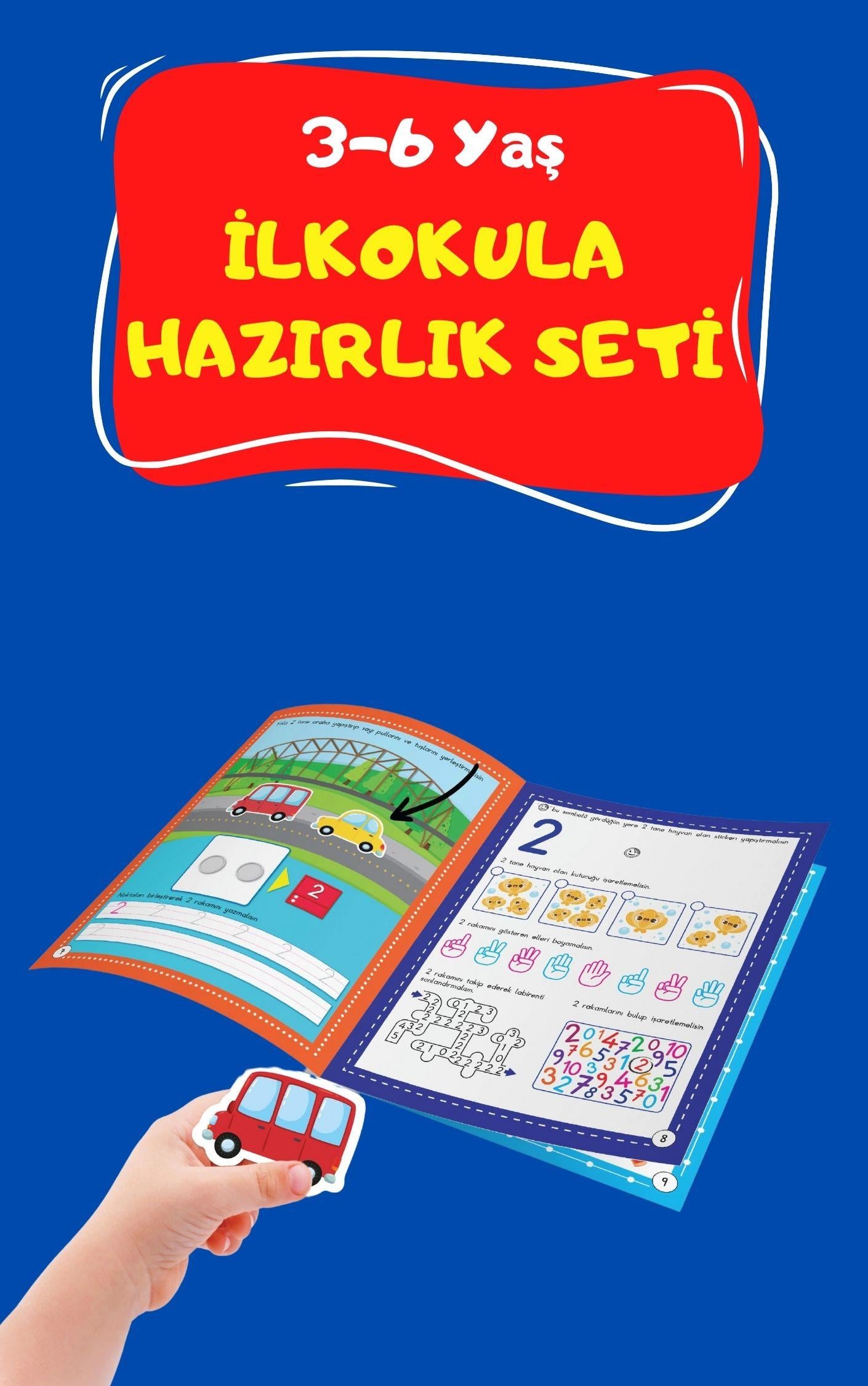 3-6 Yaş İlkokula Hazırlık Seti