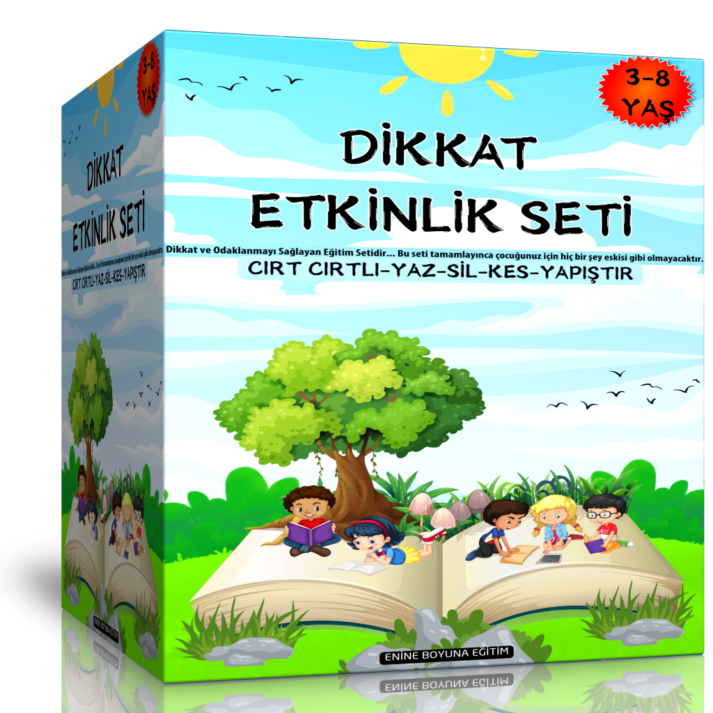 3-8 Yaş Dikkat Etkinlik Seti