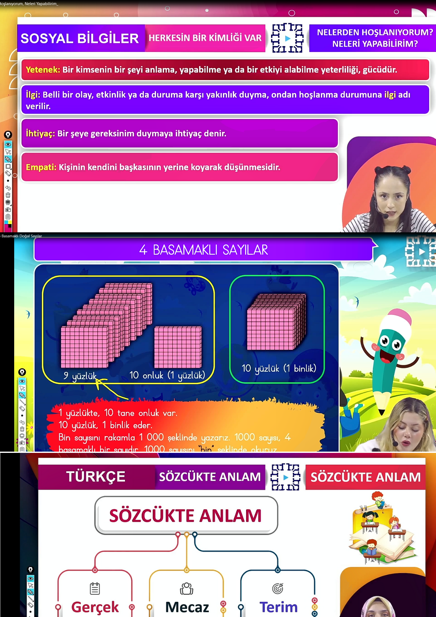 4. Sınıf Bursluluk Hazırlık Eğitim Seti (Online Ful Eğitim)