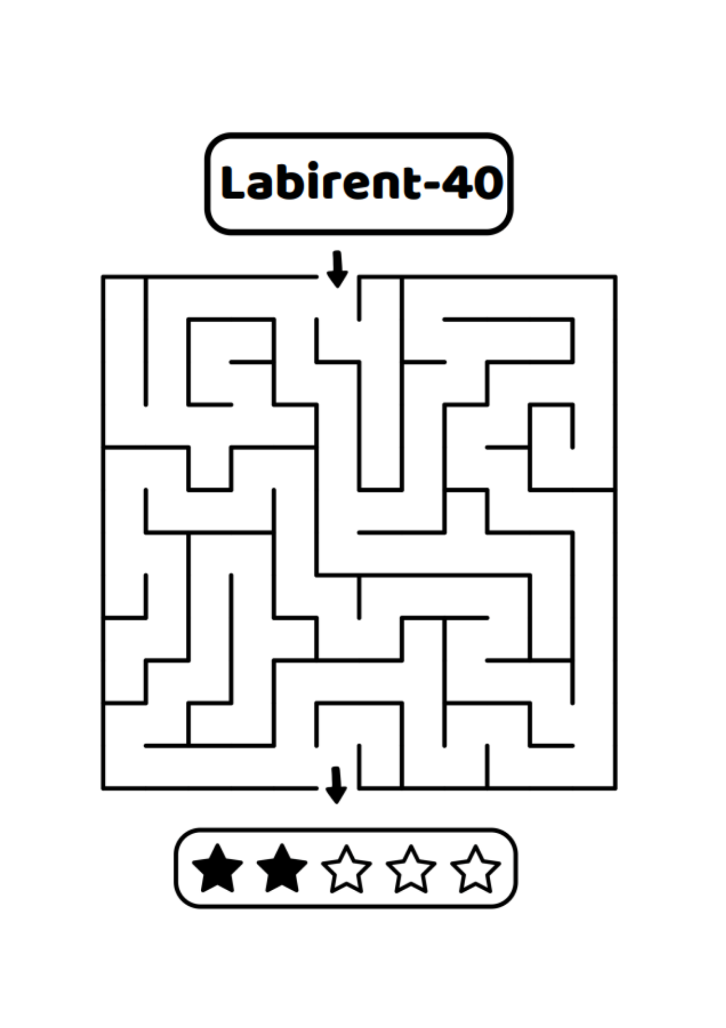 4–8 Yaş Labirent Bulmaca Kitabı (Cevaplarıyla 100 Labirent) – A4 Büyük Boy