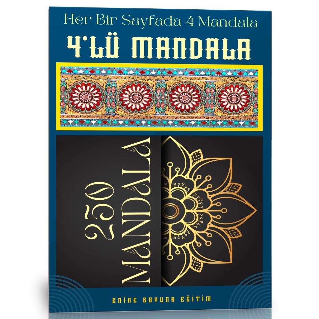 4'lü Mandala Kitabı (250 Mandala)