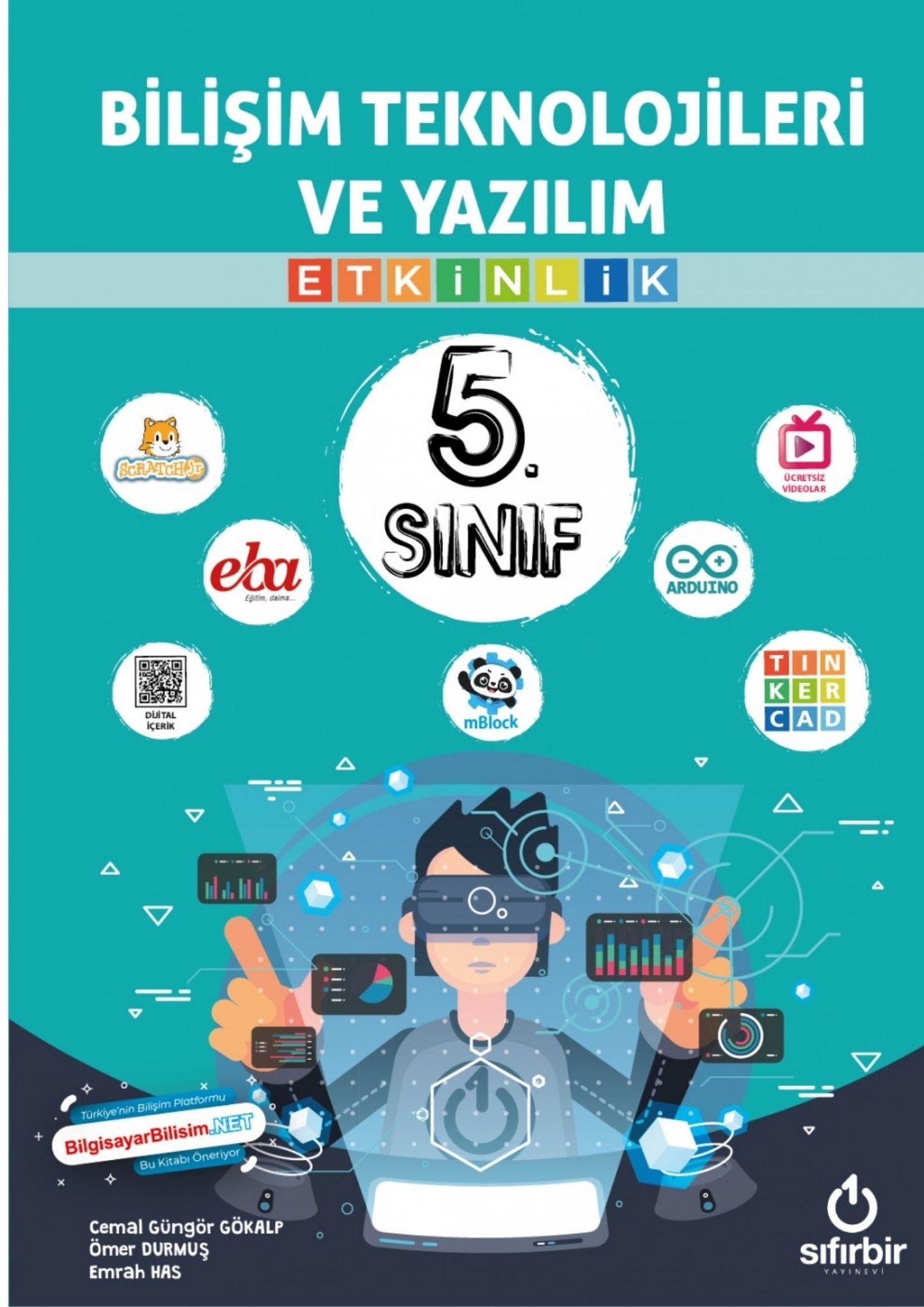 5. Sınıf Bilişim ve KODLAMA Eğitim Seti (5 Özel Kitap)