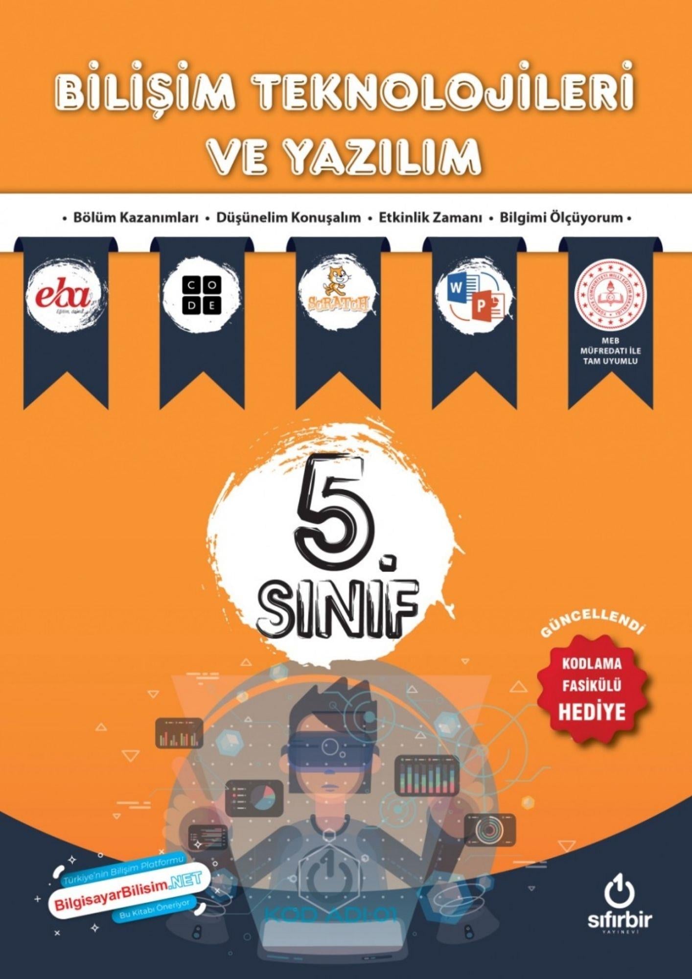 5. Sınıf Bilişim ve KODLAMA Eğitim Seti (5 Özel Kitap)