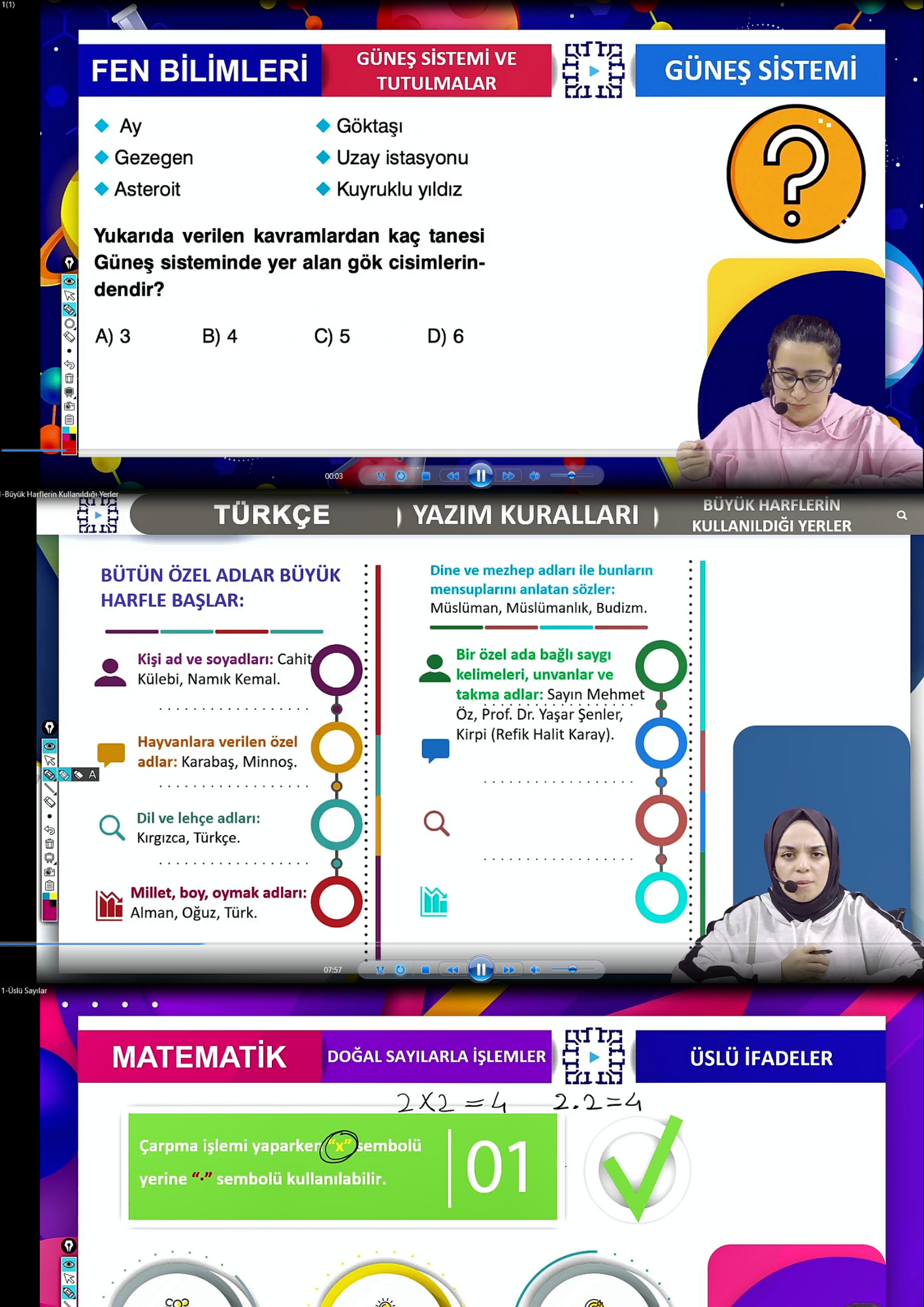 6. Sınıf Bursluluk Hazırlık Eğitim Seti (Online Ful Eğitim)