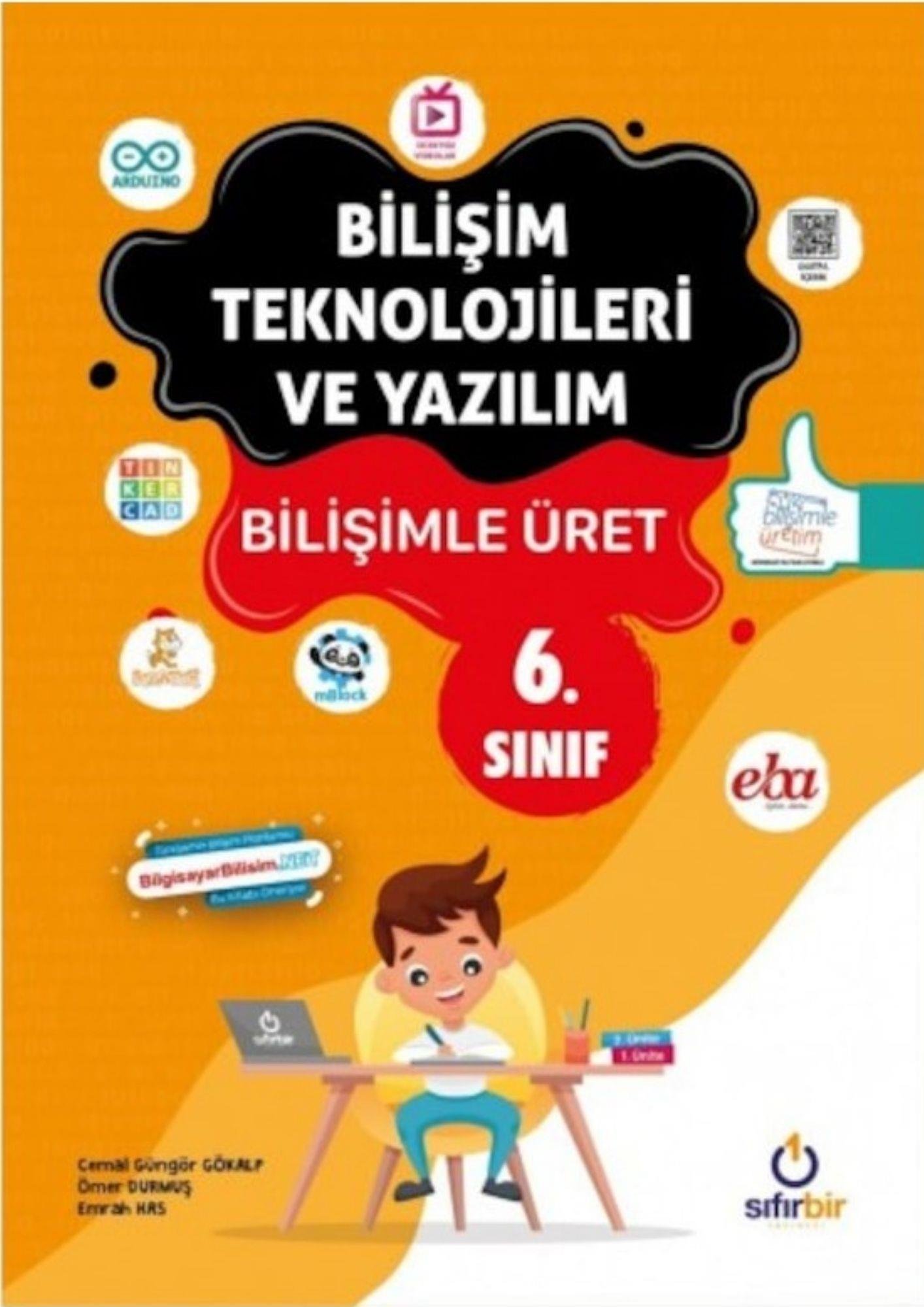 6. Sınıf Bilişim ve KODLAMA Eğitim Seti (6 Özel Kitap)