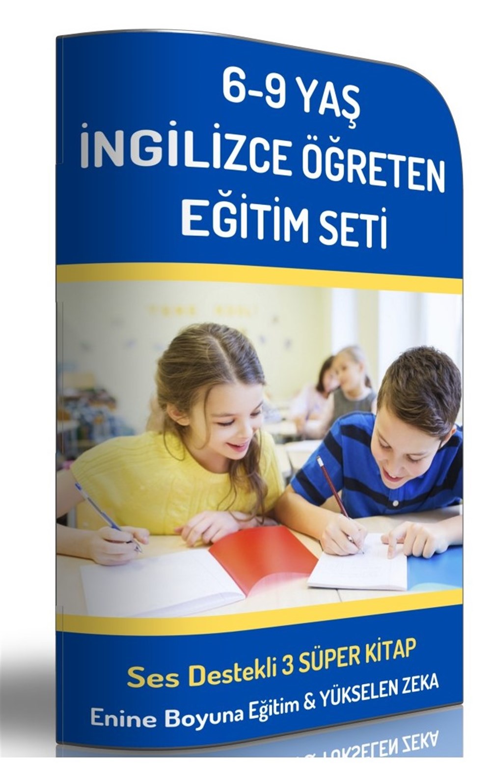 6-9 Yaş Için Ingilizce Öğreten Eğitim Seti