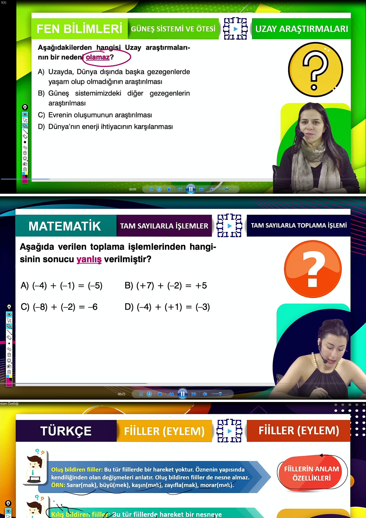 7. Sınıf Bursluluk Hazırlık Eğitim Seti (Online Ful Eğitim)
