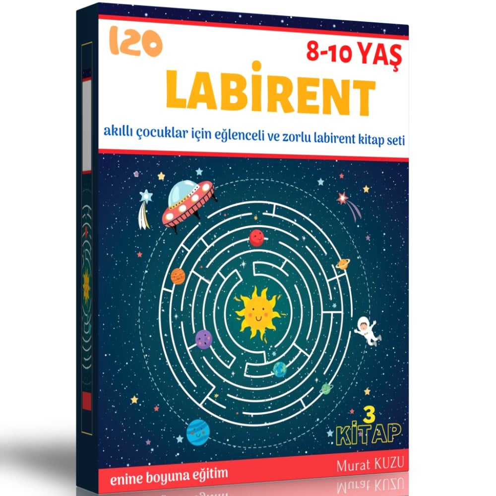 8-10 Yaş Labirent Kitap Seti (3 Fasikül Kitap)