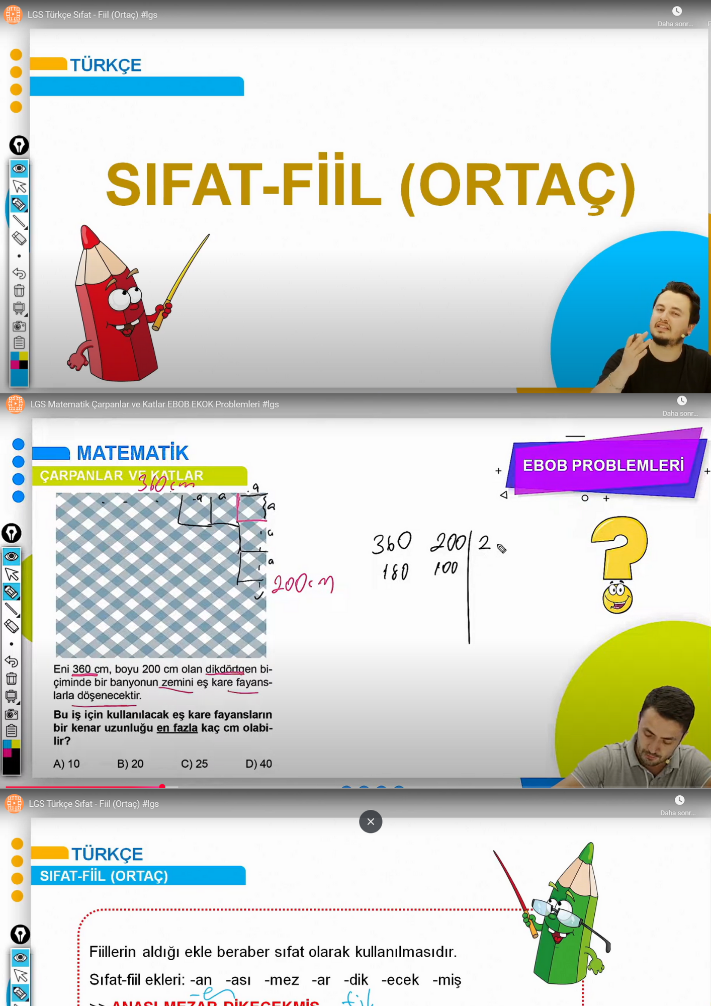 8. Sınıf Bursluluk ve LGS Hazırlık Ful Seti