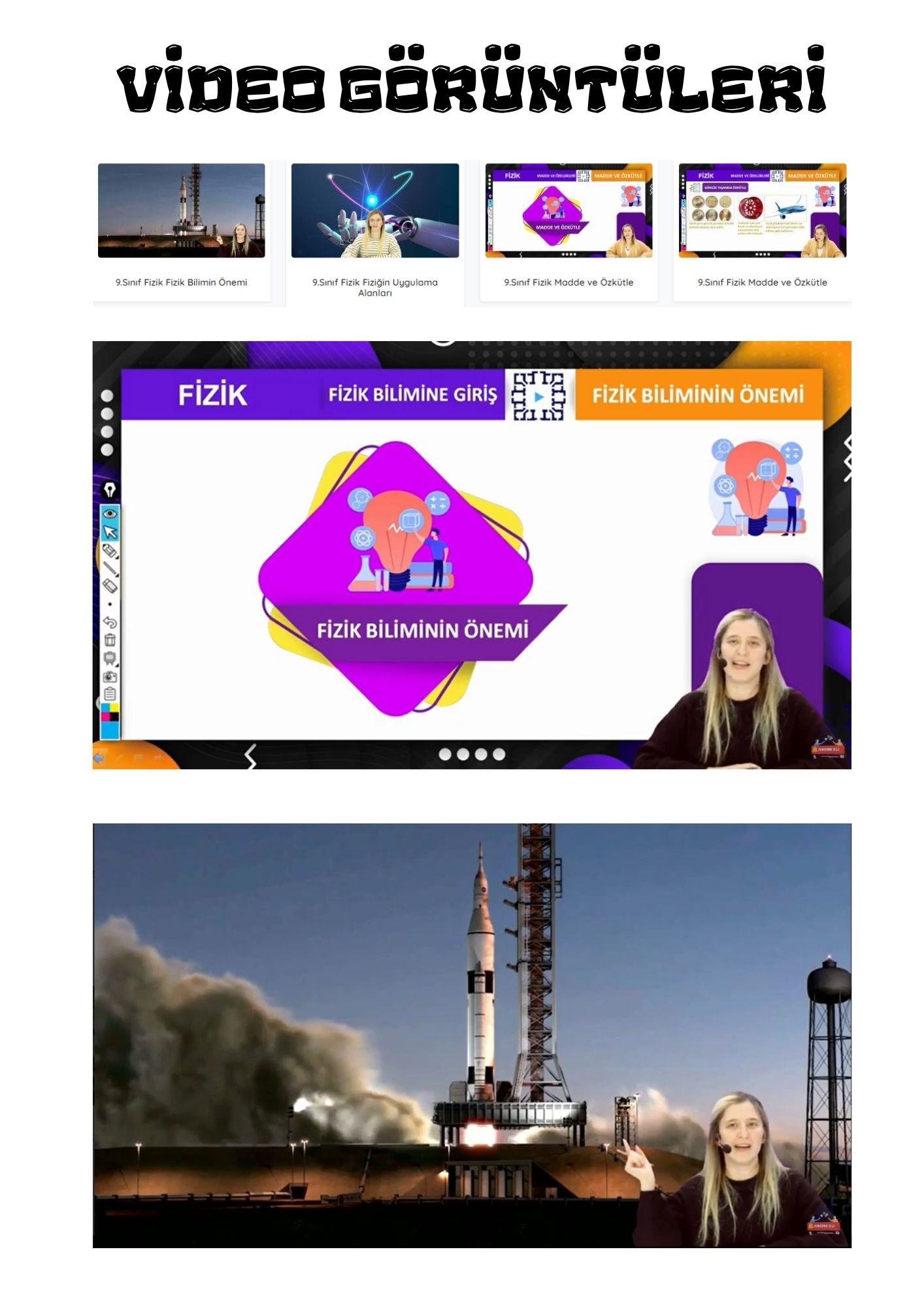 9. Sınıf Fizik Online Görüntülü Eğitim Seti