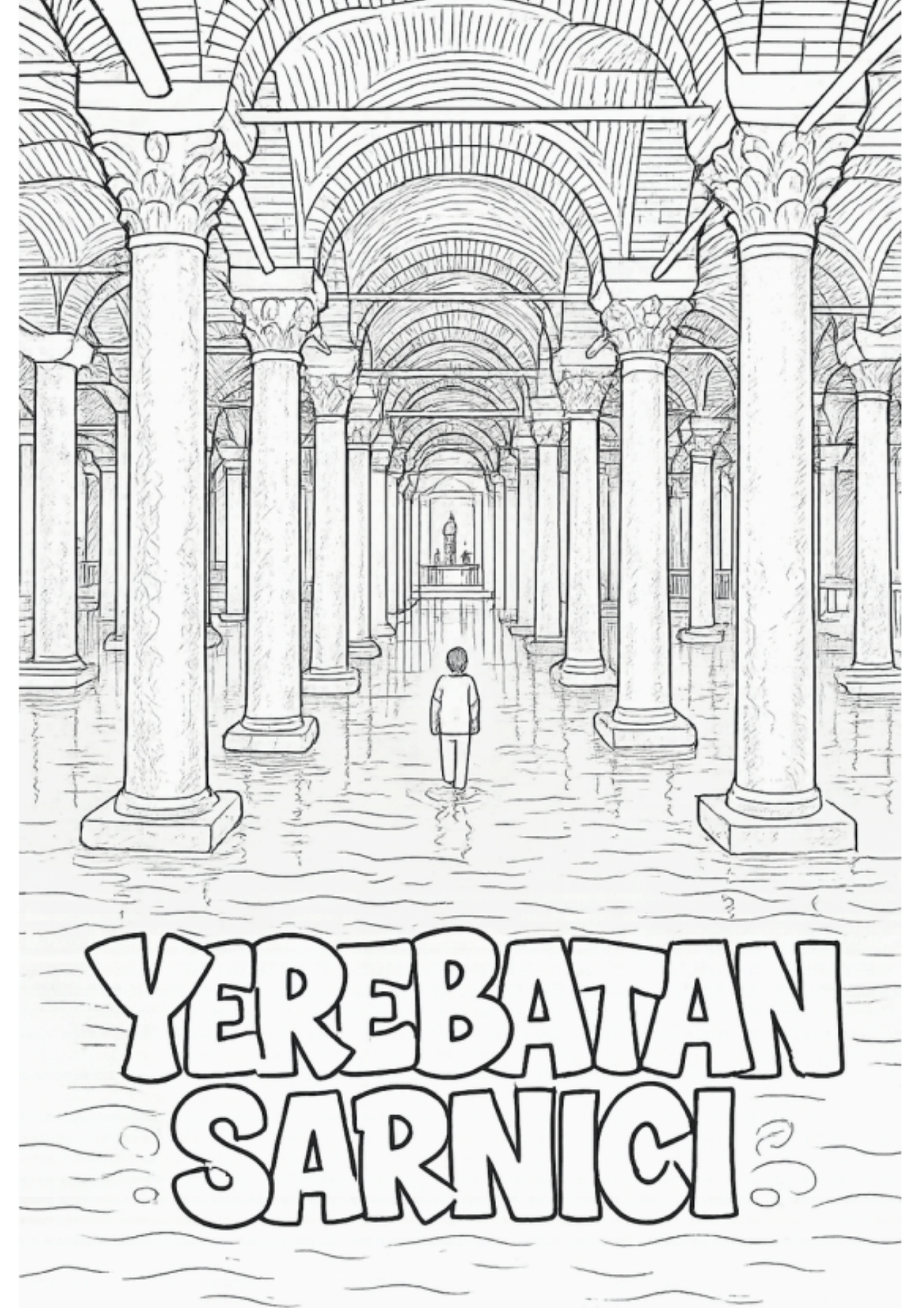Adım Adım İstanbul Boyama Kitabı (40 İstanbul Gözdesi Boyama Sayfası)