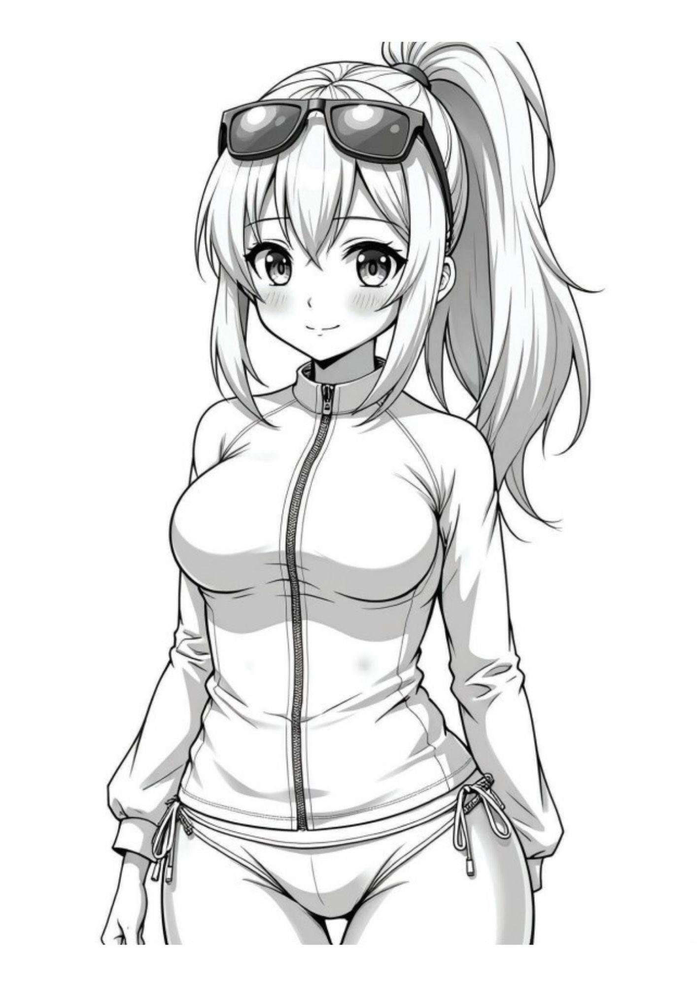 Anime Bikini Boyama Kitabı (50 Seçilmiş Anime-Afiş İlaveli)