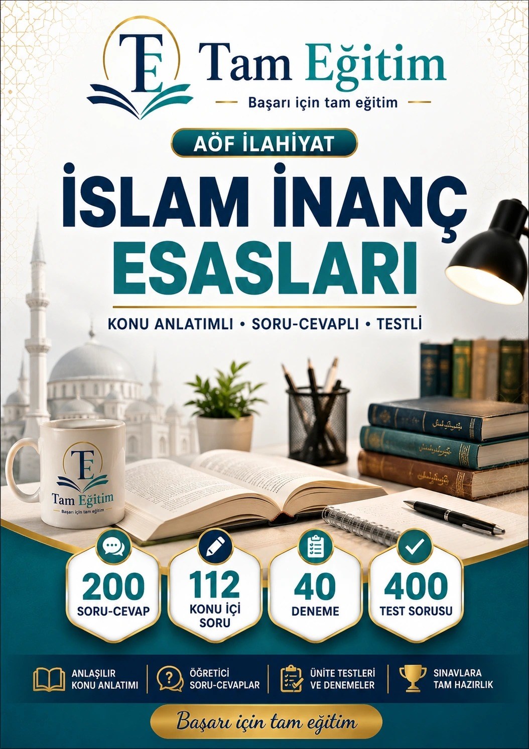 AÖF İlahiyat 1. Sınıf 1. Dönem Kitap Seti 