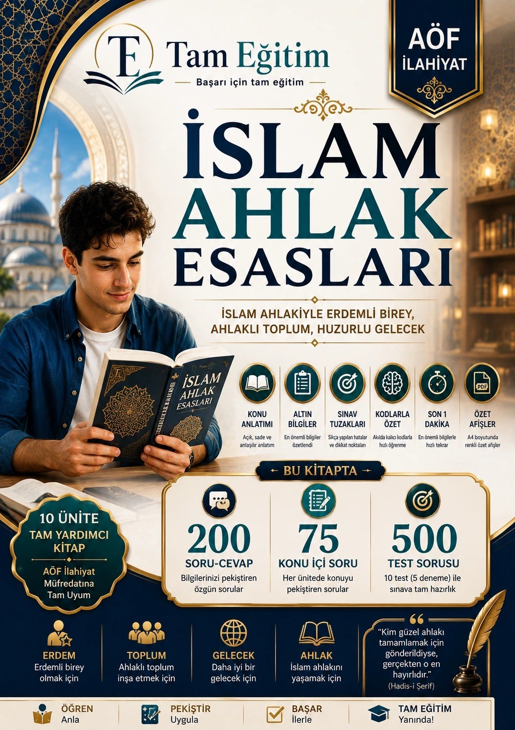 AÖF İlahiyat 1. Sınıf 1. Dönem Kitap Seti 
