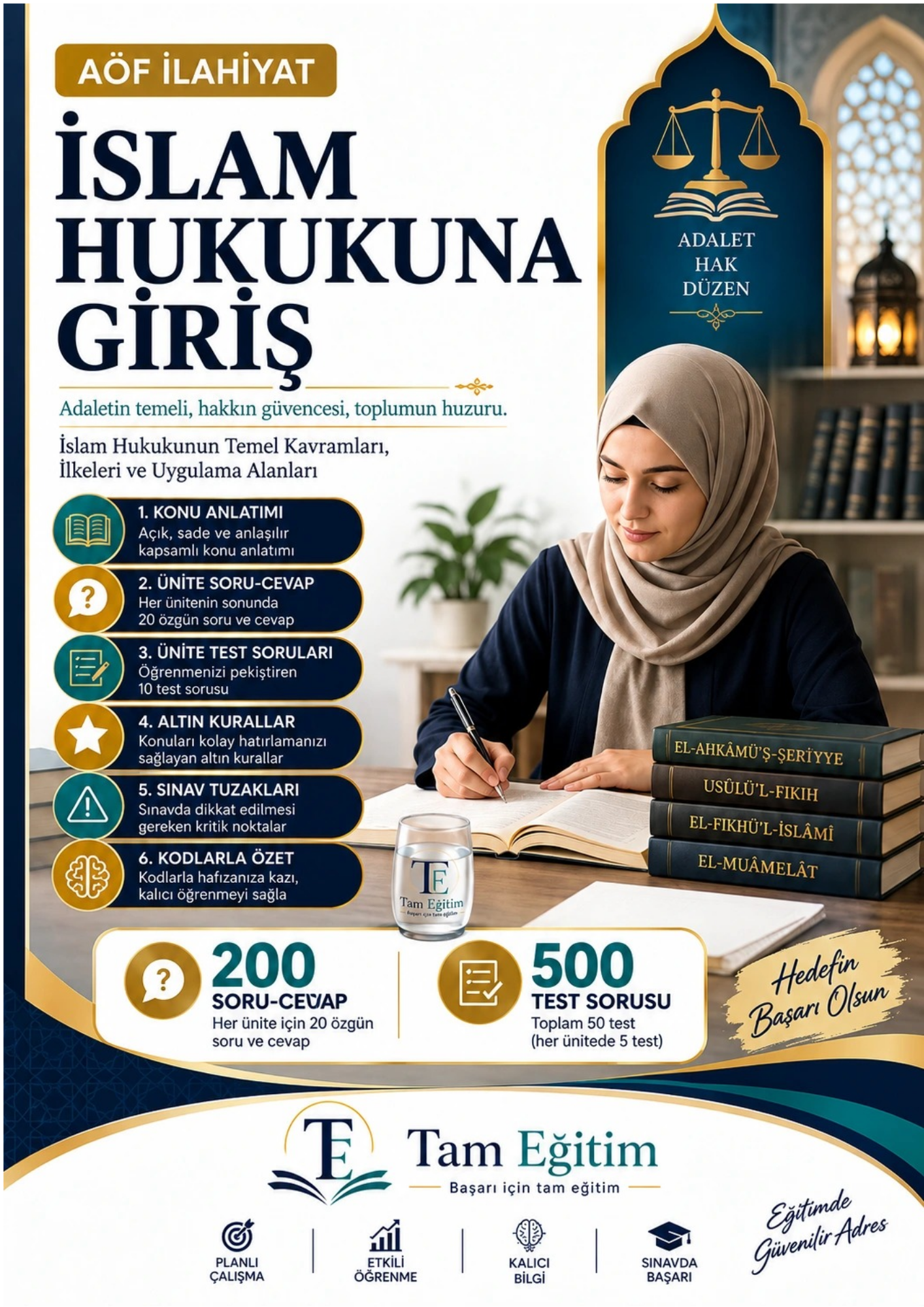 AÖF İLAHİYAT 2. YARIYIL TAM PAKET – 6 KİTAP