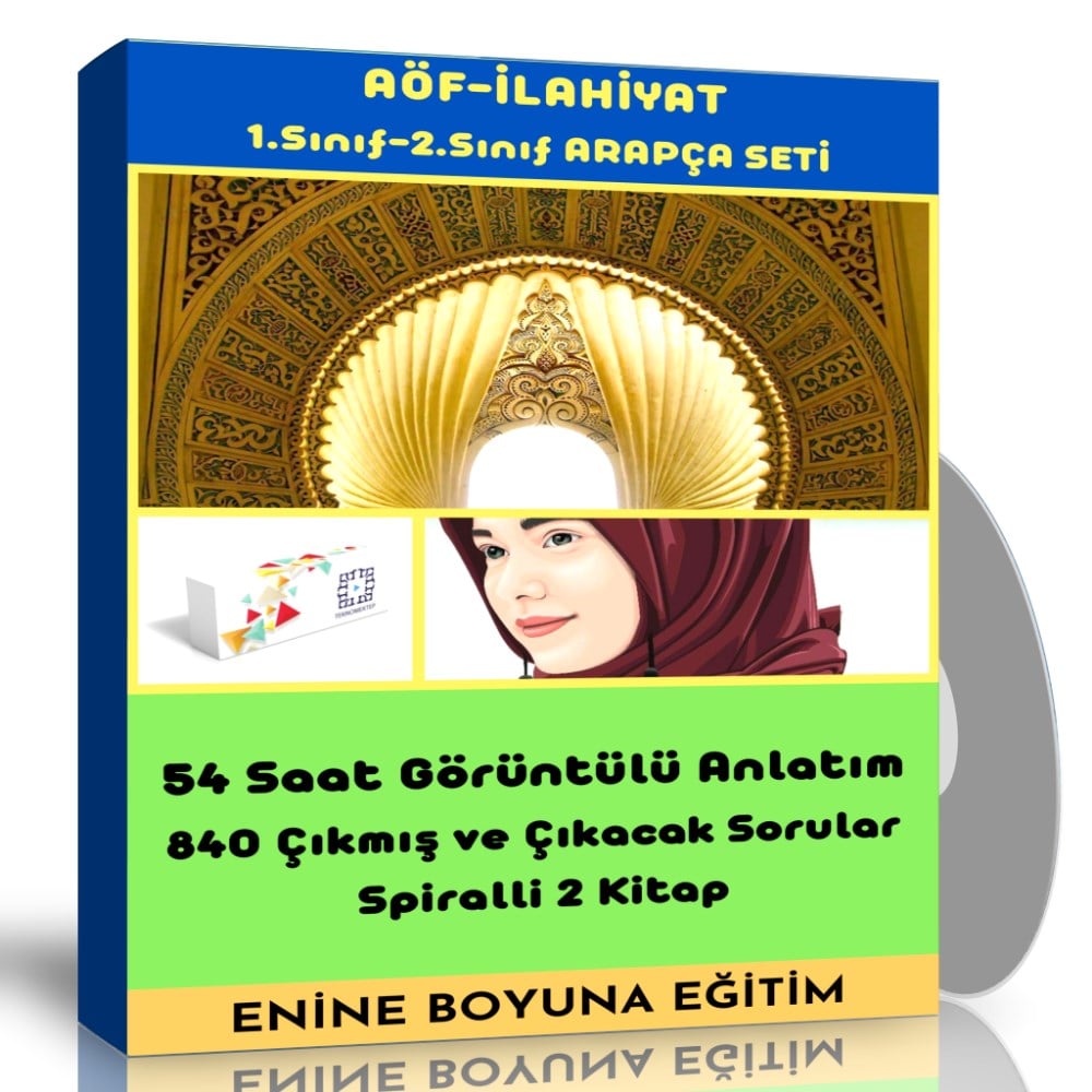 AÖF İlahiyat ARAPÇA Eğitim Seti