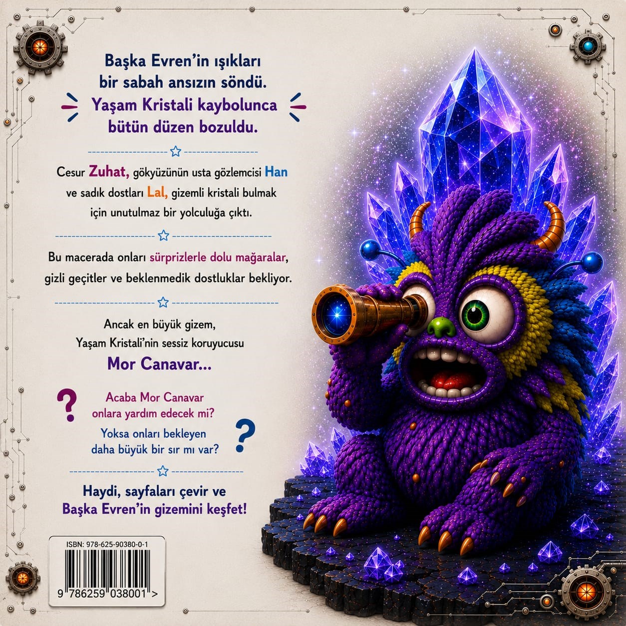 Başka Evren'in Gizli Robotları | 4+ Yaş Resimli Çocuk Kitabı