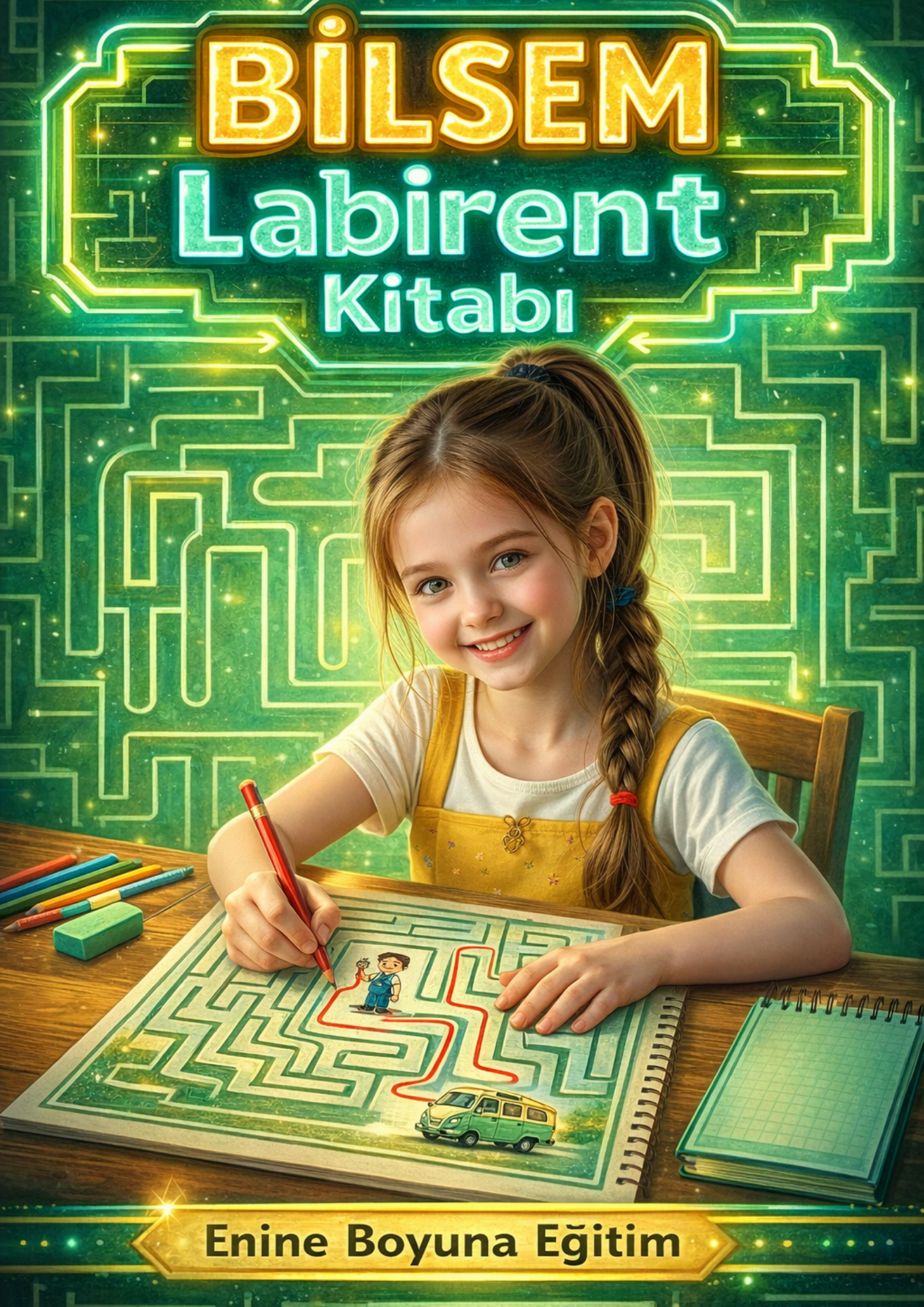 BİLSEM Labirent Kitabı (1, 2, 3 ve 4. Sınıflar İçin)