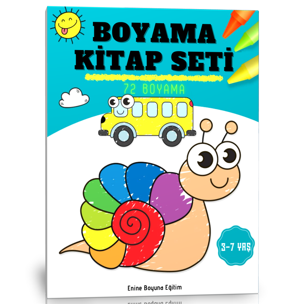 Boyama Kitap Seti (3-7 YAŞ)
