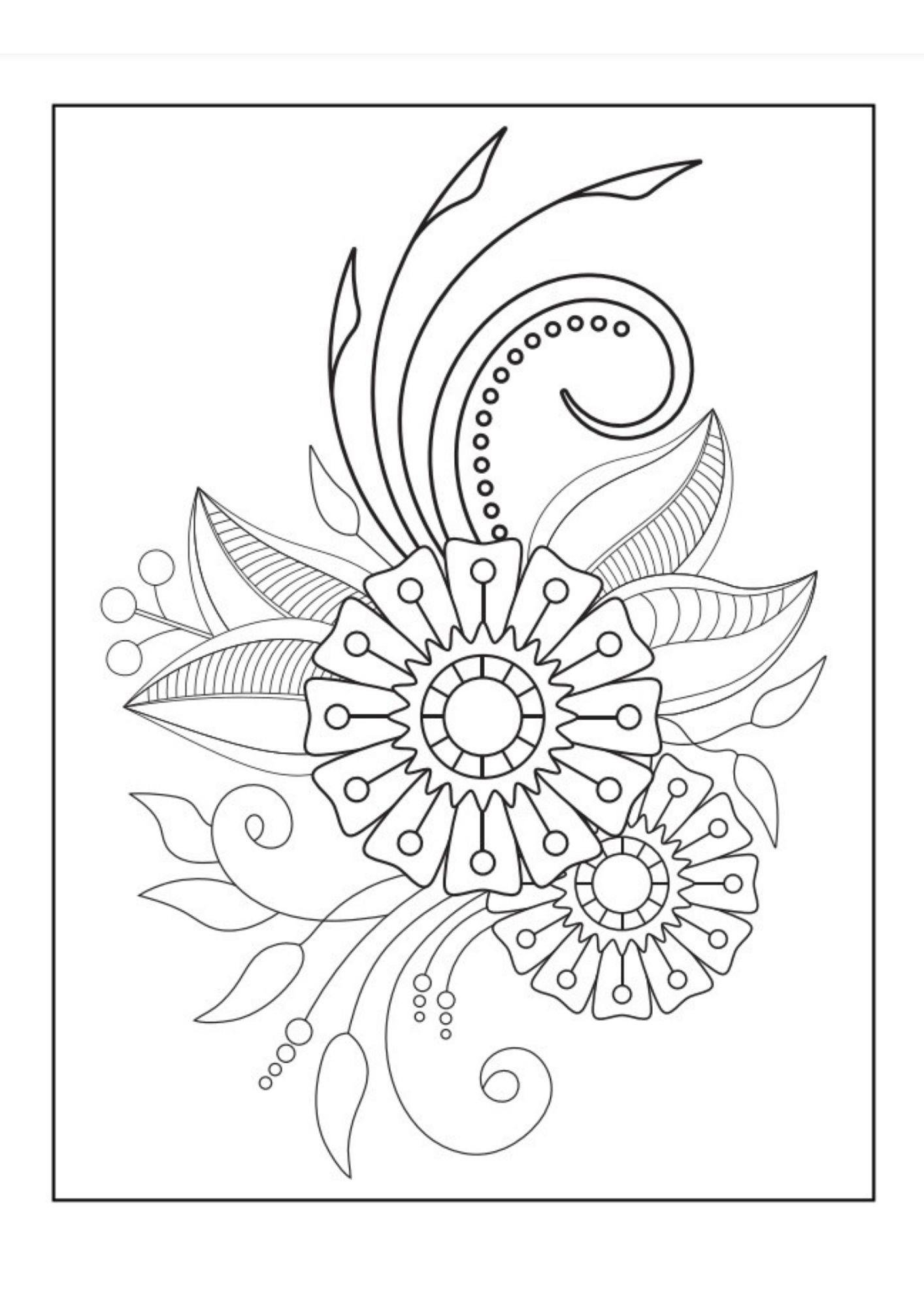 Büyülü Mandala Boyama Kitabı (Herkes İçin)