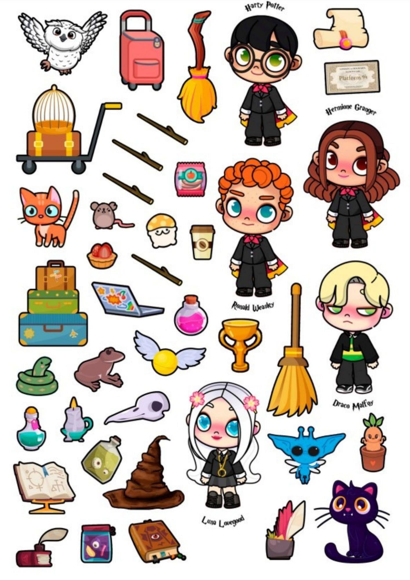 Cırt Cırtlı Toca Boca Avatar World Etkinlik Seti