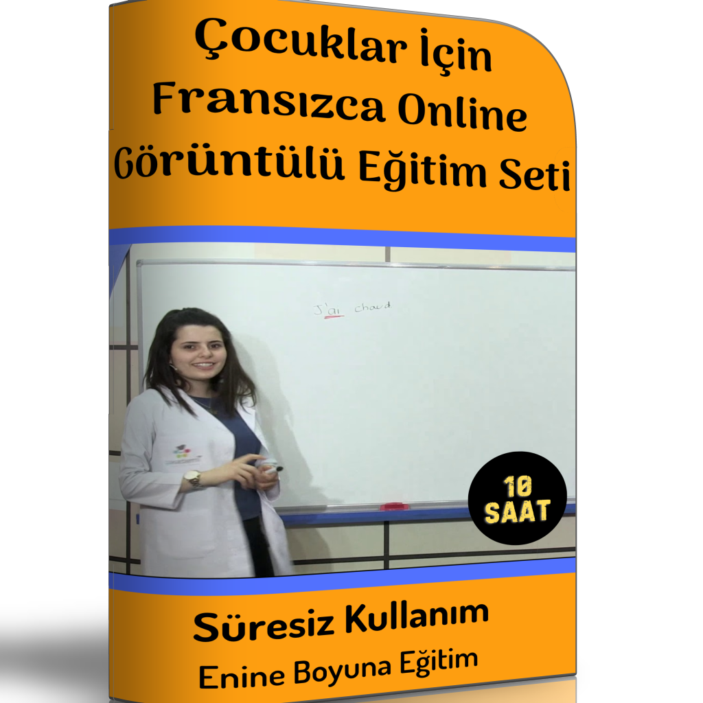 Çocuklar İçin Fransızca Online Eğitim Seti