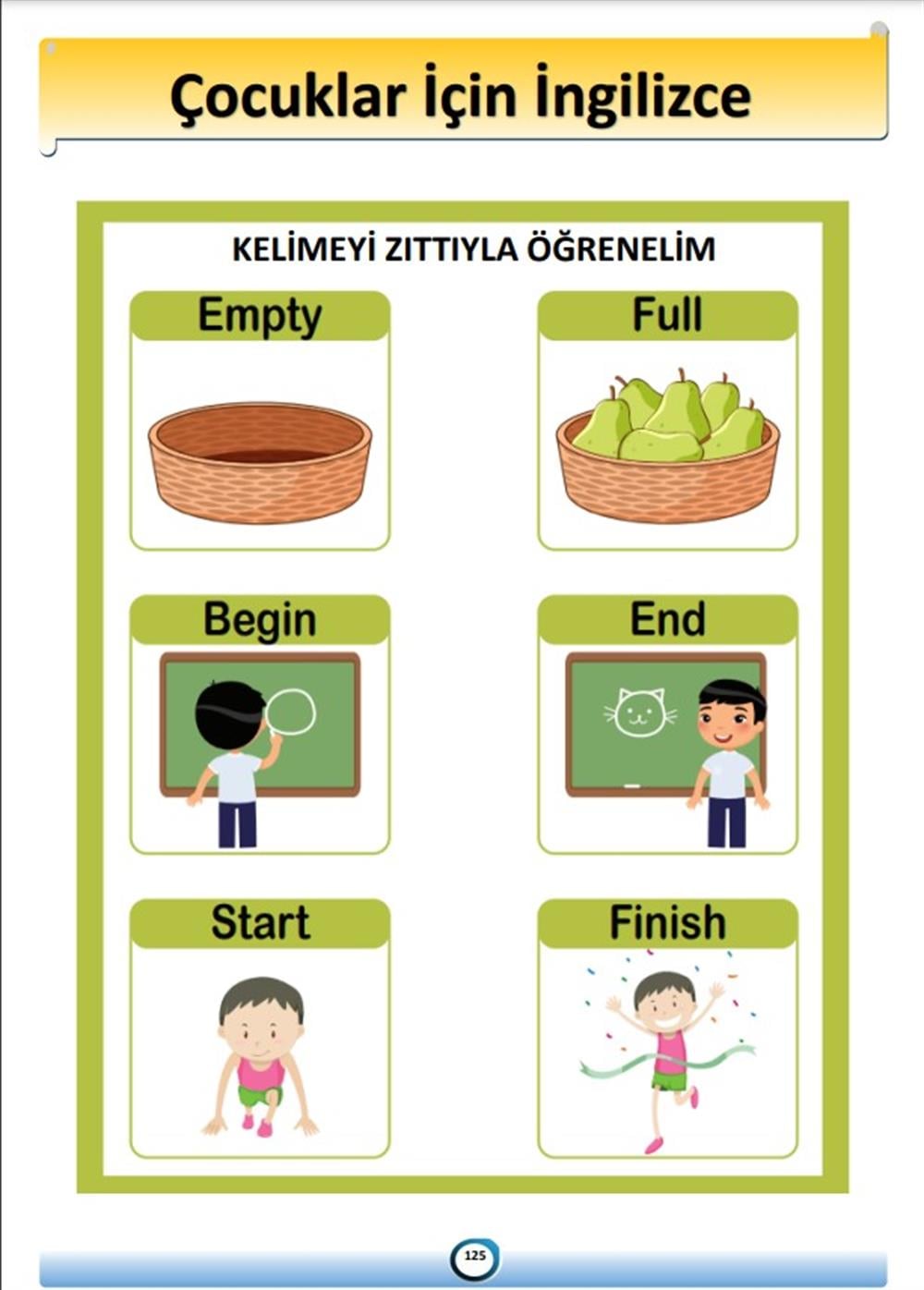 Çocuklar İçin İngilizce Eğitim Seti (3 Kitap + 15 Saat Anlatım)