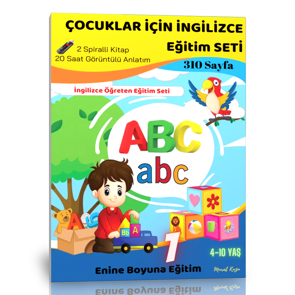 Çocuklar İçin İngilizce Eğitim Seti (4-10 Yaş)