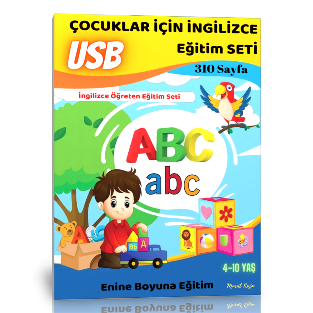 Çocuklar İçin İngilizce Eğitim Seti (4-10 Yaş)