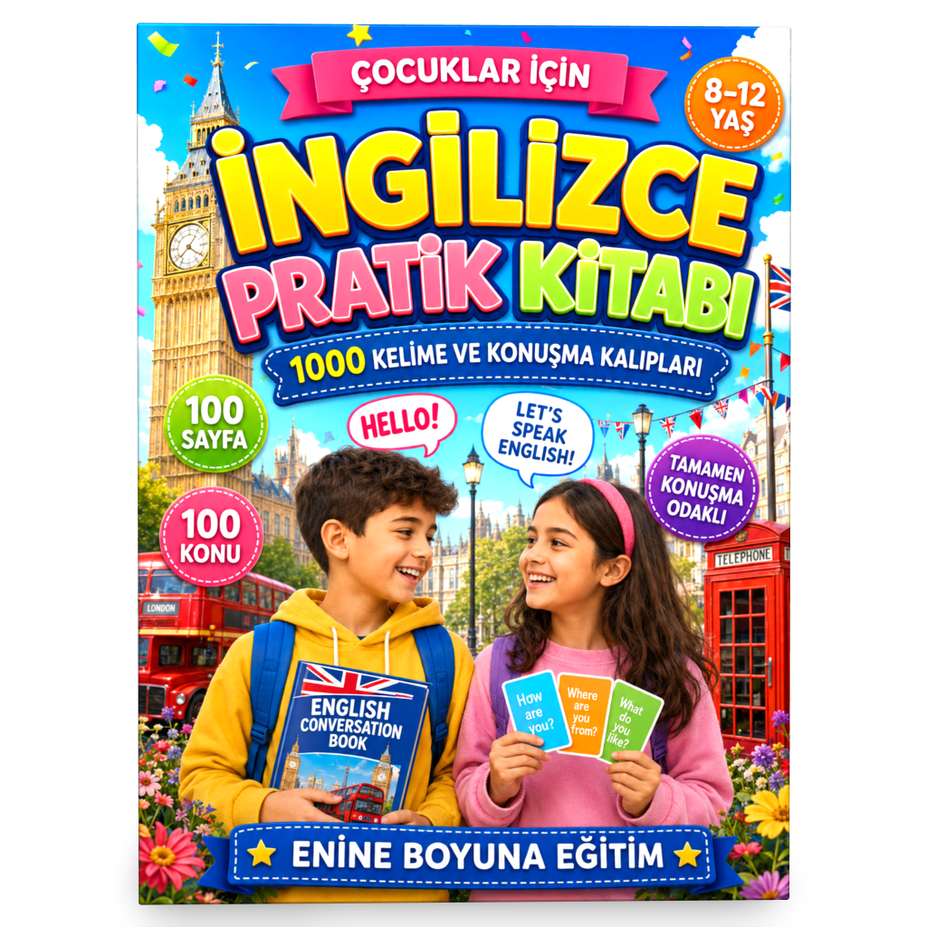 Çocuklar İçin İngilizce Pratik Kitabı