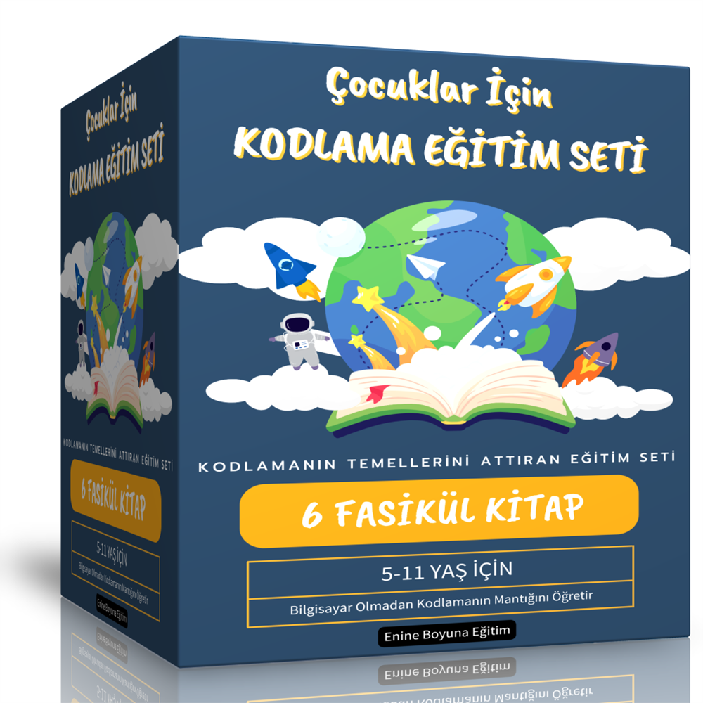 Çocuklar İçin Kodlama Eğitim Seti (5-11 Yaş İçindir)