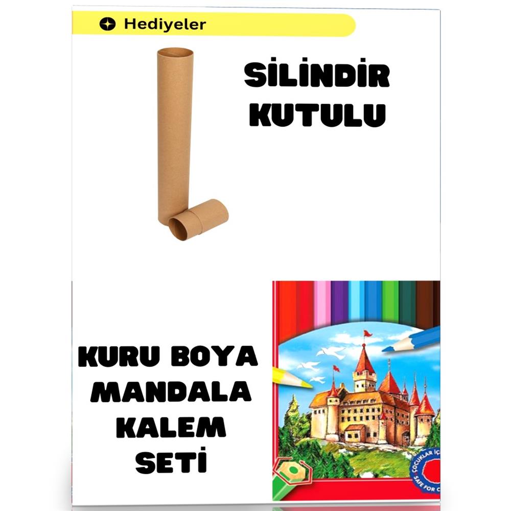 Çocuklar İçin Mandala Boyama Seti-1 (20 Süper POSTER MANDALA)