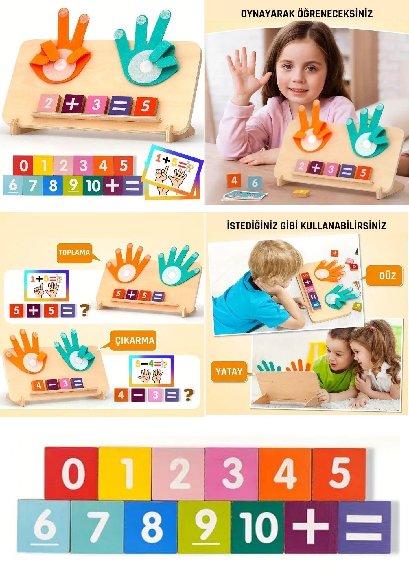 Çocuklar İçin Matematik Seti (3-9 Yaş İçindir)