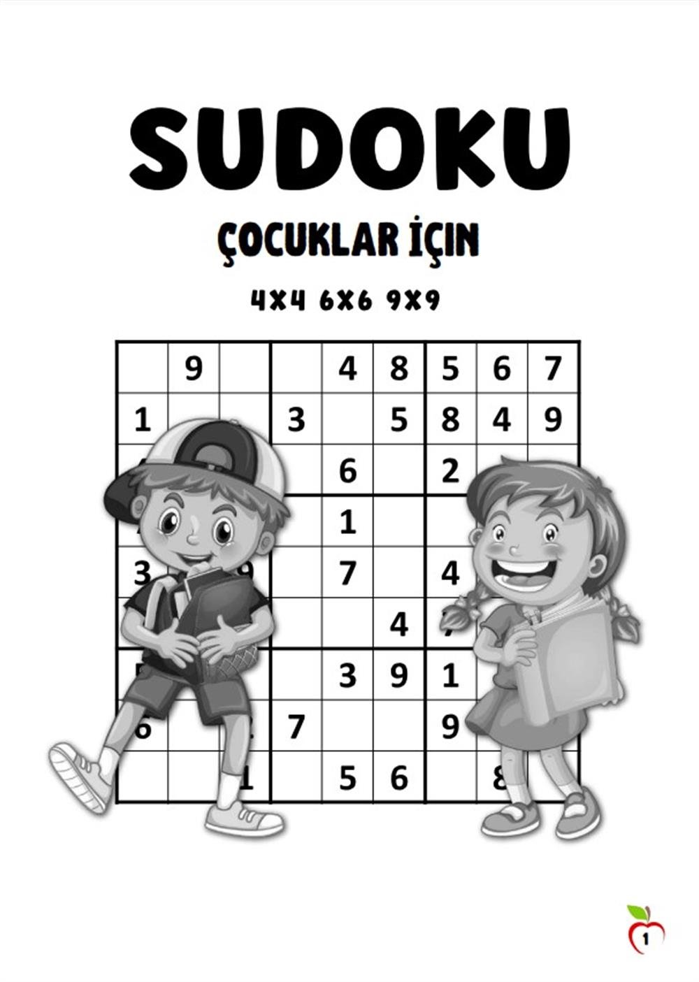 Çocuklar İçin Sudoku Kitabı (Sarı Serisi)