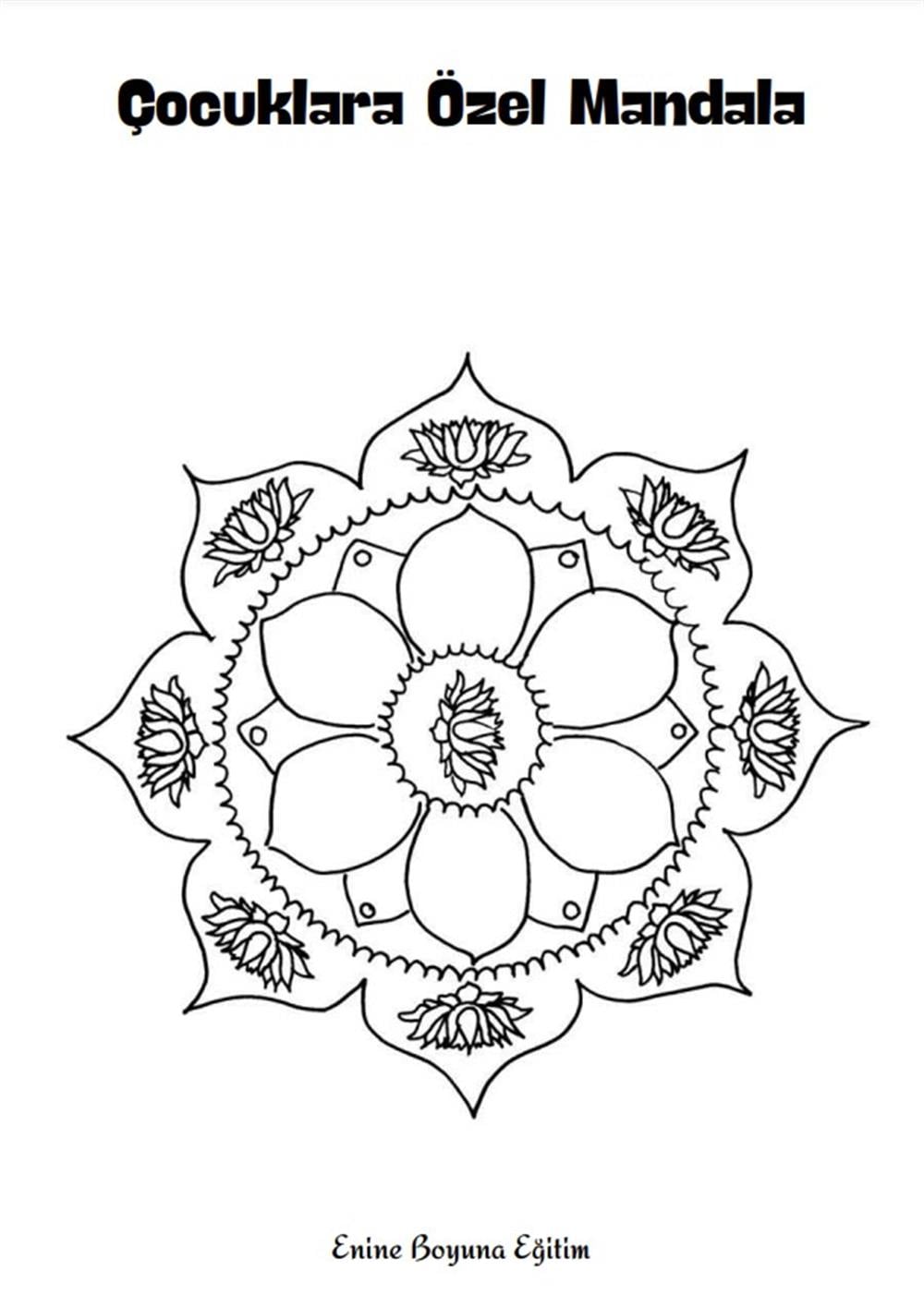 Çocuklara Özel Mandala Kitabı