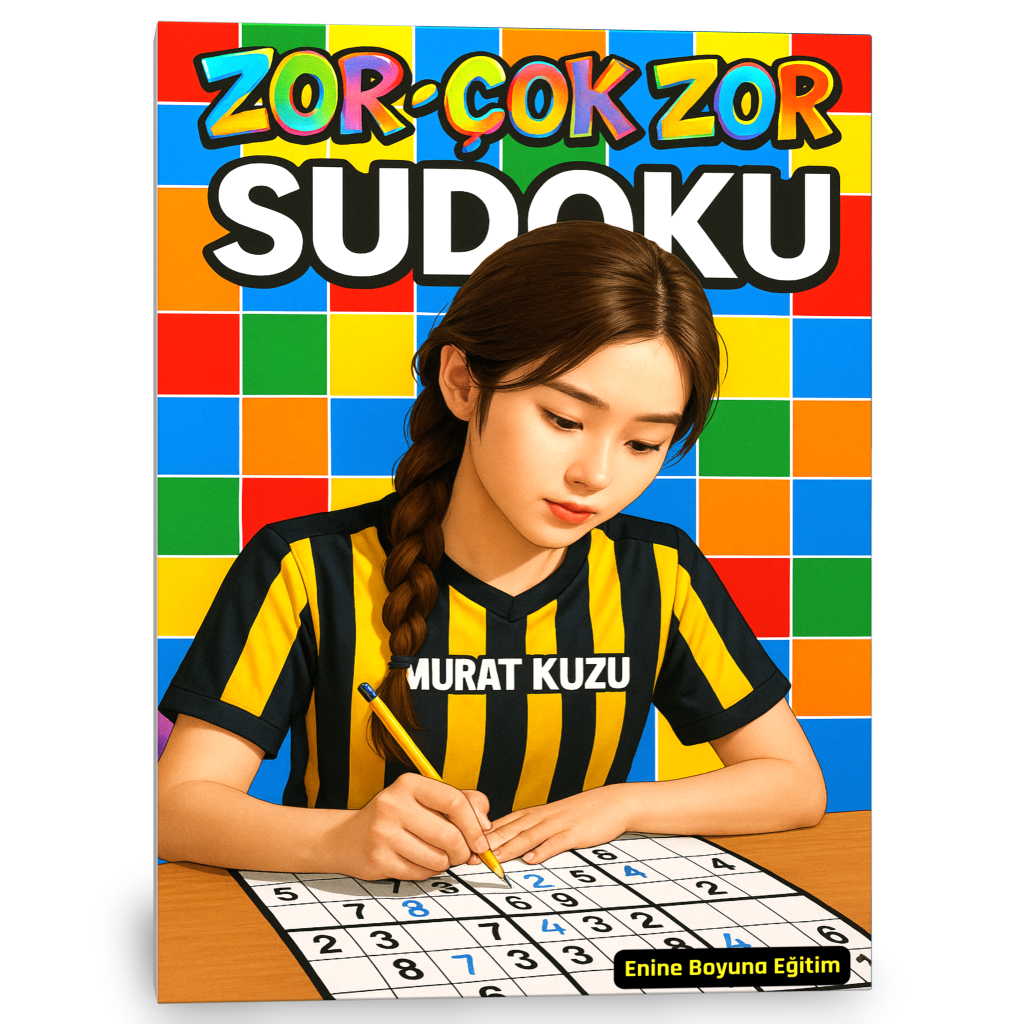 Çok Kolaydan Çok Zora Sudoku Kitap Seti (5 Spiralli Kitap 800 Sudoku)