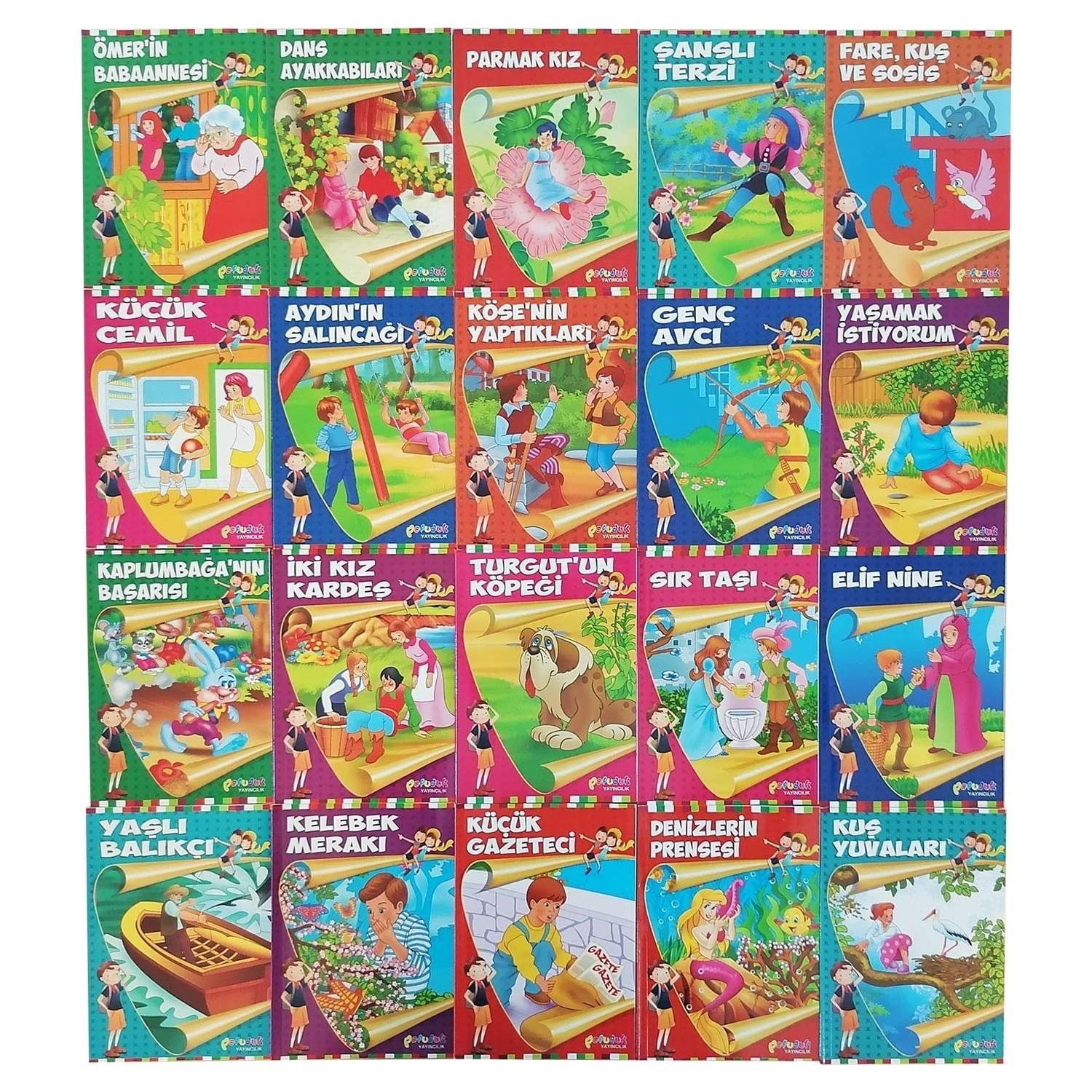 Çok Sevimli Hikayeler Seti (20 Kitap)