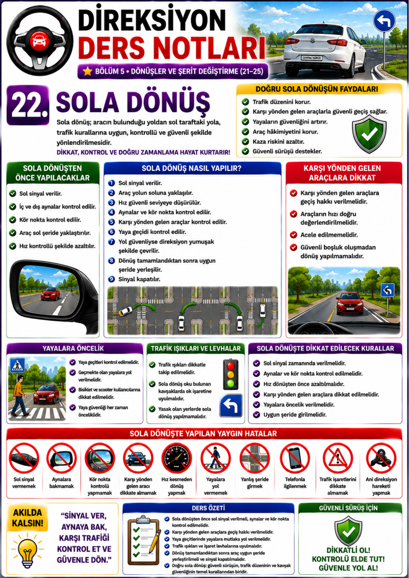Direksiyon Sınav Hazırlık Kitabı (325 Sayfa)