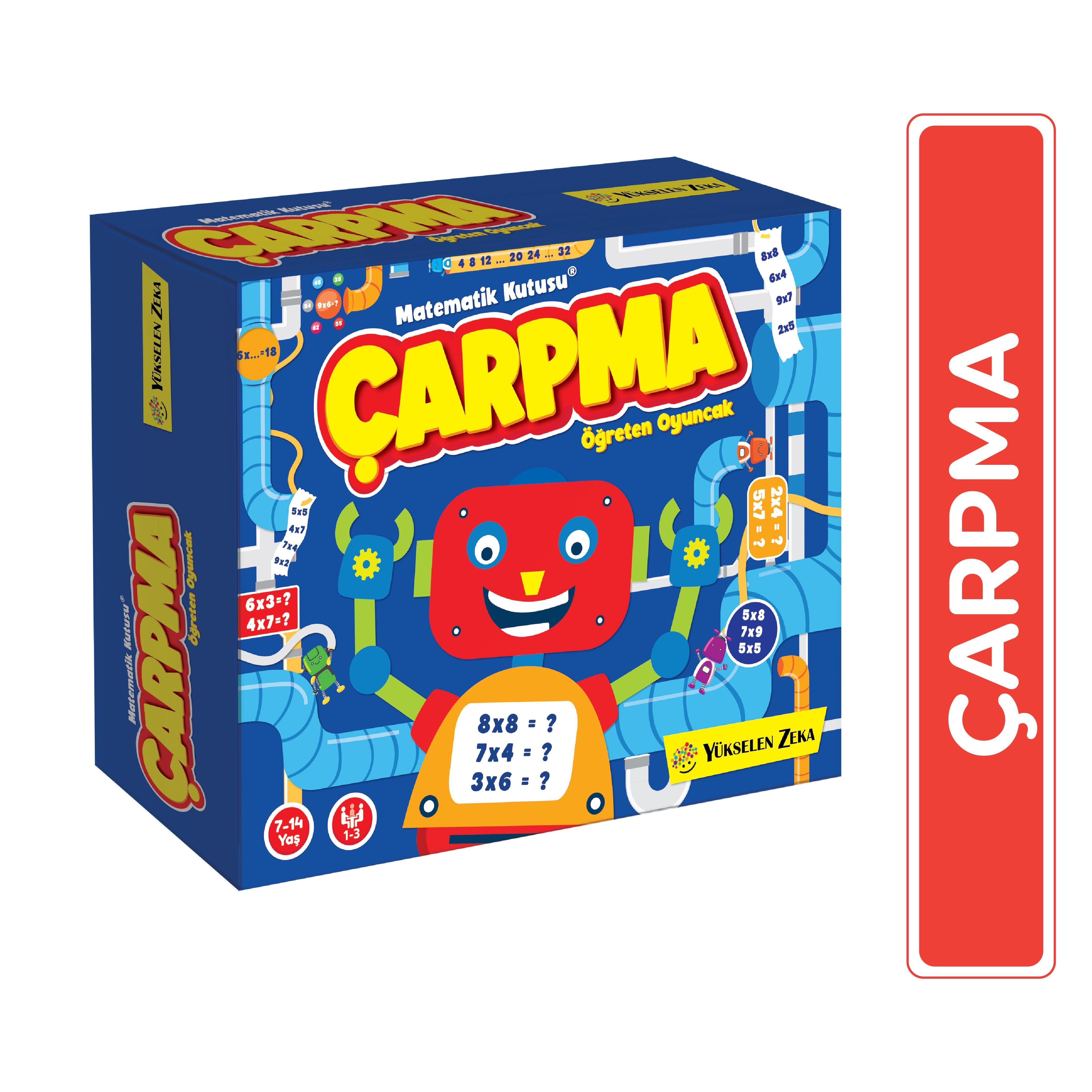 Dört İşlem Öğreten Oyuncak Seti (Toplama-Çıkarma-Çarpma-Bölme)