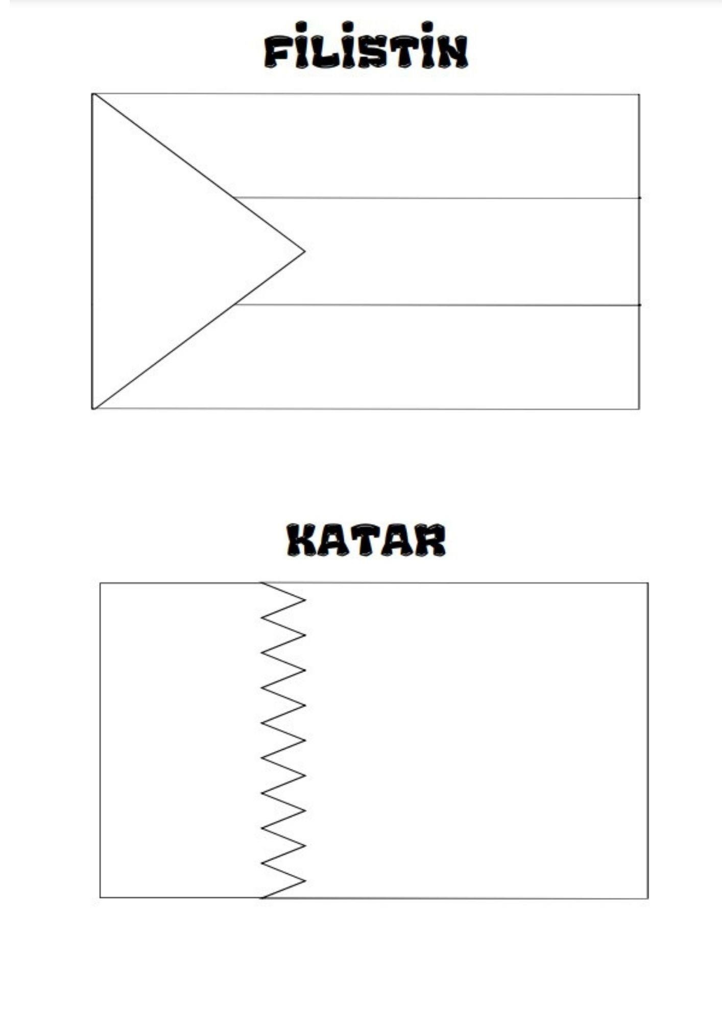 Dünya Bayrakları Boyama Kitap Seti (2 Kitap)