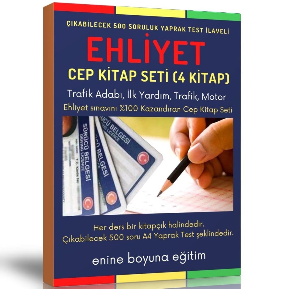 Ehliyet Cep Kitap Seti (4 Kitap)