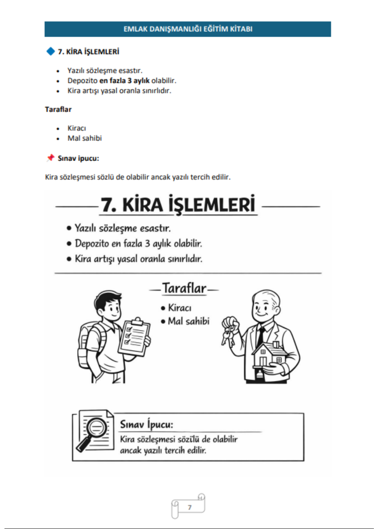 EMLAK DANIŞMANLIĞI EĞİTİM KİTABI