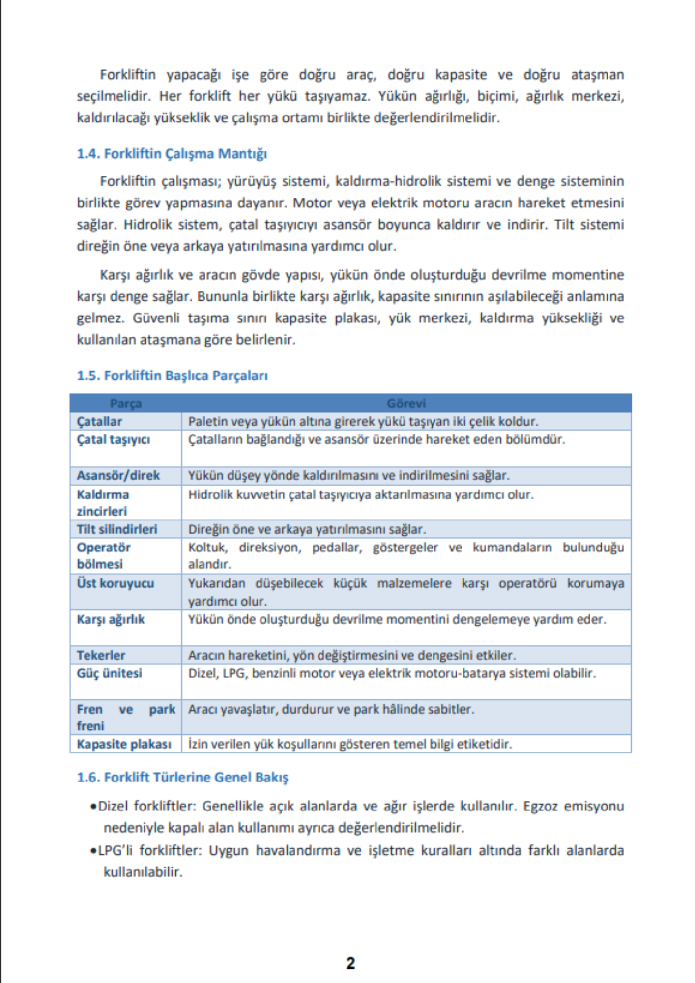FORKLİFT OPERATÖRÜ SINAVINA HAZIRLIK SETİ ( 2 KİTAP )